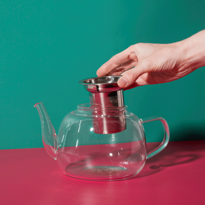 La Cafetière Rialto 4 koppar tebryggare glas