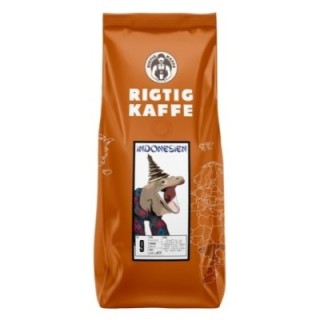 Rigtig Kaffe Indonesien Nr. 9 - 400 g Hela kaffebönor