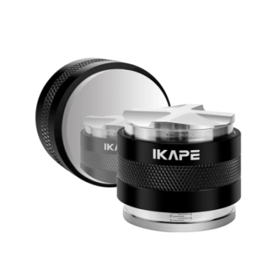 IKAPE 2 i 1 Tamper & Leveling Tool 58 mm Svart
