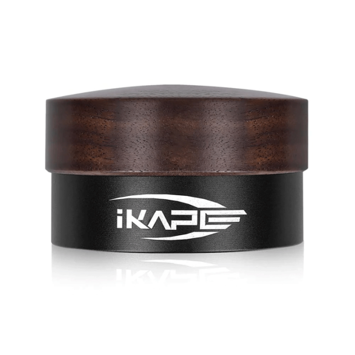 IKAPE Coffee Gravity Leveling Tool V1 Titanium 58 mm Valnød