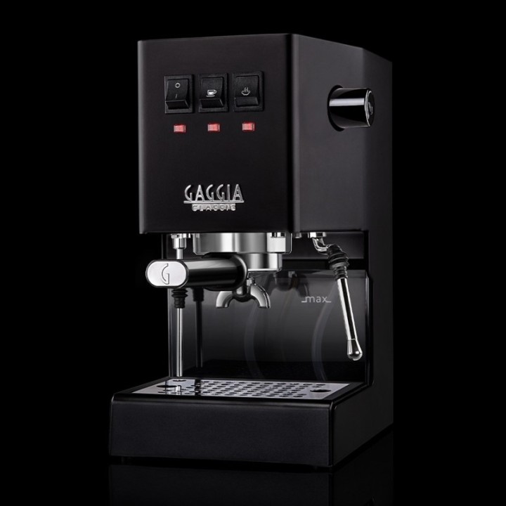 Gaggia Classic E24 Sort Espressomaskine Inkl. Eureka Mignon Zero 55s Mat Sort Espressokværn
