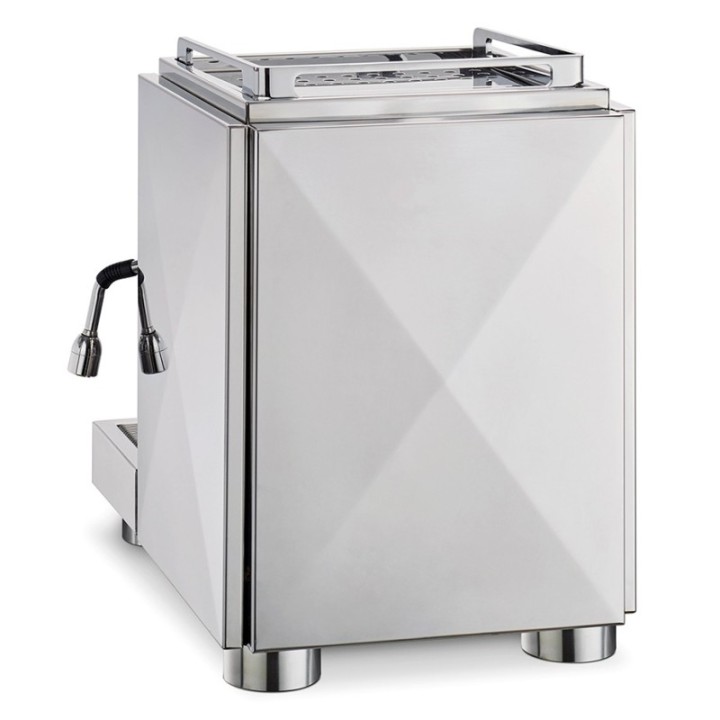 La Pavoni New Botticelli Specialty LPSBSS03NO Espressomaskine Inkl. Eureka Atom W 65 Casa Mat Sort Espressokværn