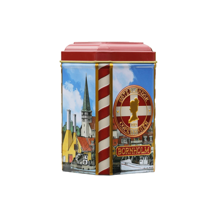 Østerlandsk Thehus Danish Nationalitea Bornholm Pyramidetebreve 12 stk