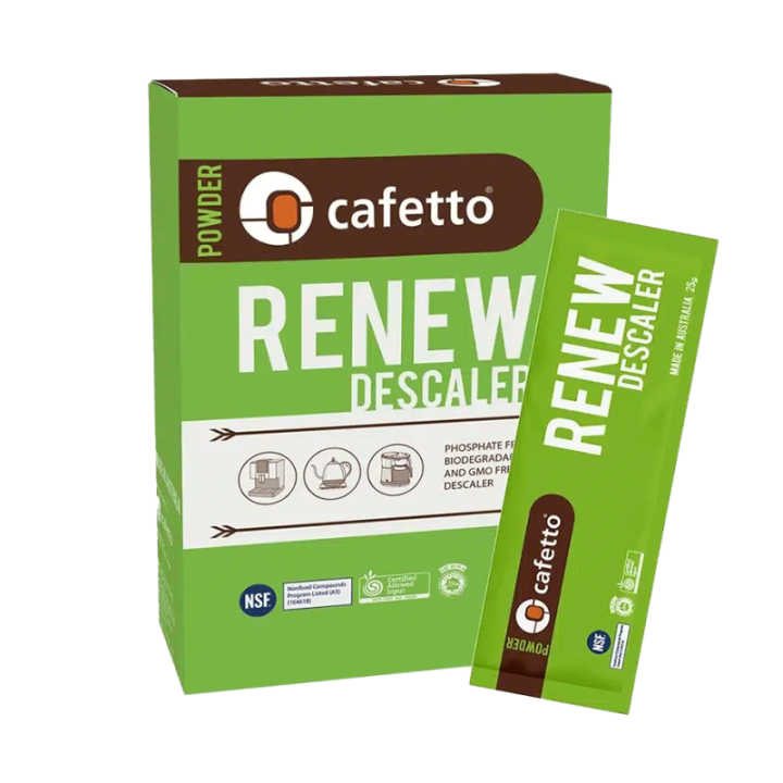 Cafetto Renew Organisk Afkalkningspulver 18x25g