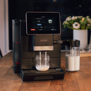 Nivona NIVO 9'101 Sort Espressomaskine Inkl. Afkalkning, Rens, Filter & 1kg Rigtig Kaffe Dolce Crema