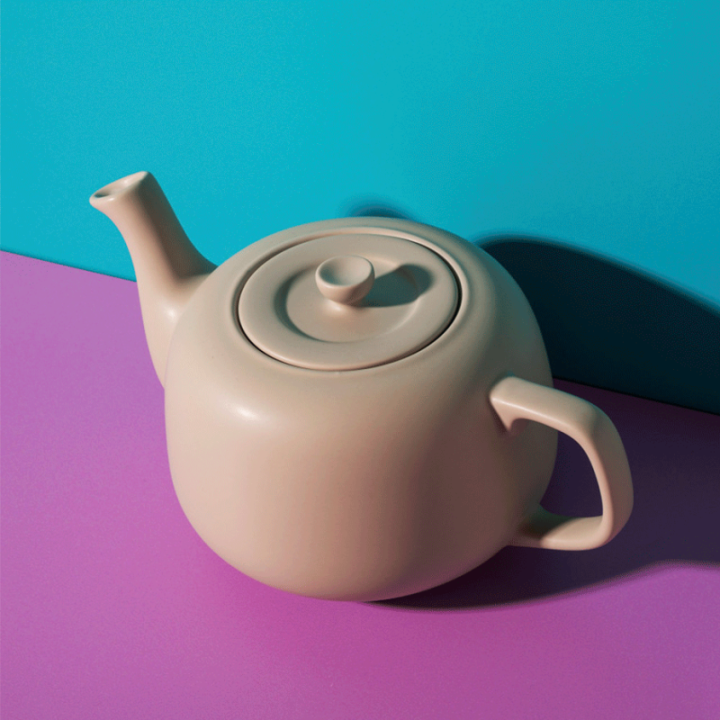 La Cafetière 1,2 L Tebrygger Latte Inkl. Østerlandsk Thehus Colombine Pyramidetebreve 75 stk