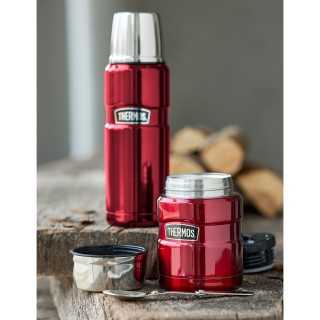 Thermos Stainless King Termoflaska 0,47 L Mörkröd