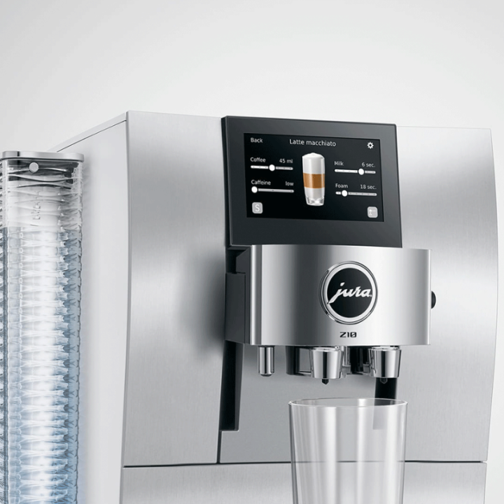 Jura Z10 (EB) Aluminium White Espressomaskine Inkl. Startpakke DK sprog