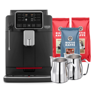 Gaggia Cadorna Plus Barista Espressomaskine Inkl. Mælkekander & 3kg Rigtig Kaffe