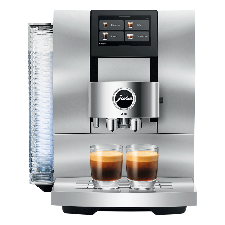 Jura Z10 (EB) Aluminium White Espressomaskine Inkl. Startpakke DK sprog & 6kg Rigtig Kaffe Crema Intenso