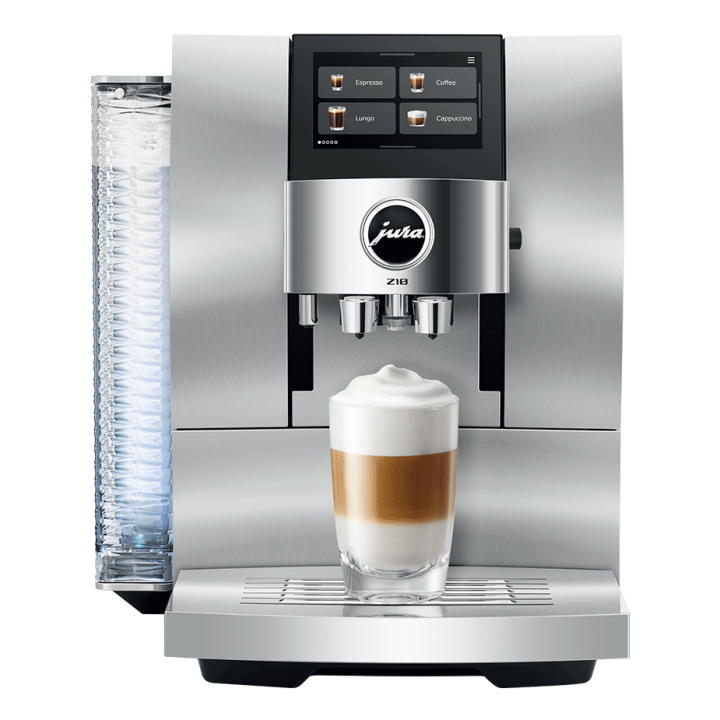 Jura Z10 (EB) Aluminium White Espressomaskine Inkl. Startpakke DK sprog & 6kg Rigtig Kaffe Crema Intenso