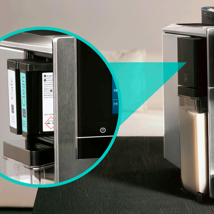 Siemens TQ905RZ3 EQ900 Plus Espressomaskine Inkl. AutoCalc'n Clean & 3kg Rigtig Kaffe Gold Crema