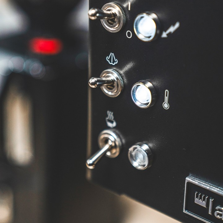 La Pavoni Casa Bar PID Sort LPMCBN02EU Espressomaskine Inkl. Eureka Mignon Zero 55s Mat Sort Espressokværn