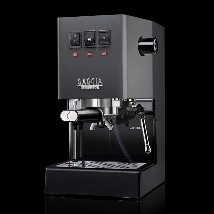 Gaggia Classic E24 Grå Espressomaskine Inkl. Eureka Mignon Zero 55s & Baristaudstyr