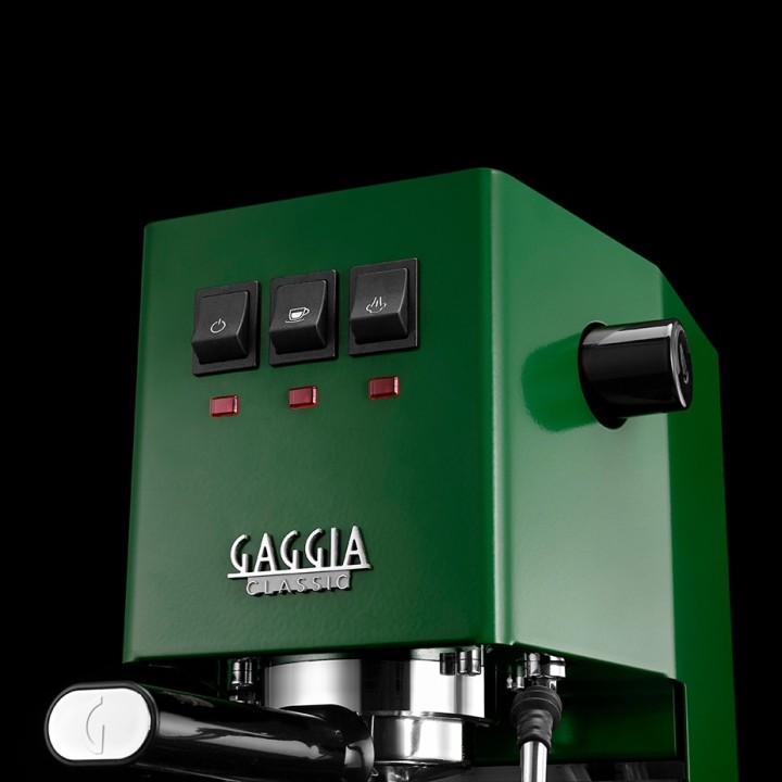 Gaggia Classic E24 Jungle Green Espressomaskine Inkl Baristaudstyr