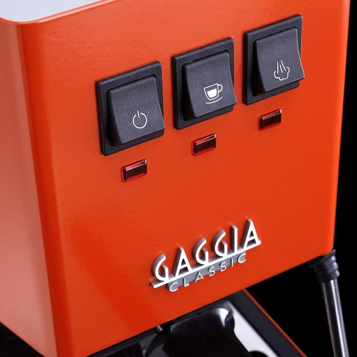Gaggia Classic E24 Lobster Red Espressomaskine Inkl. Baristaudstyr