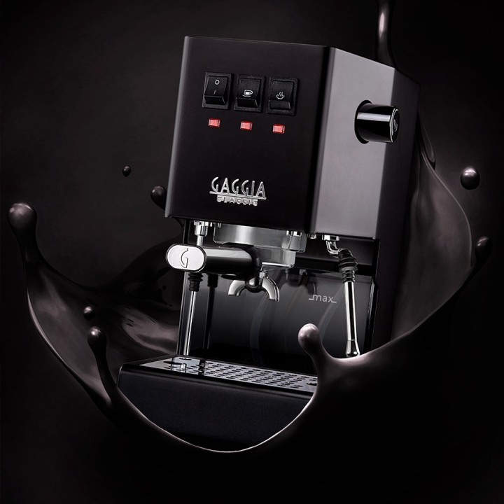 Gaggia Classic E24 Sort Espressomaskine Inkl. Baristaudstyr