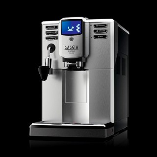 Gaggia Anima Deluxe Stål/Sort Espressomaskine Inkl. 6x400g Rigtig Kaffe Organic