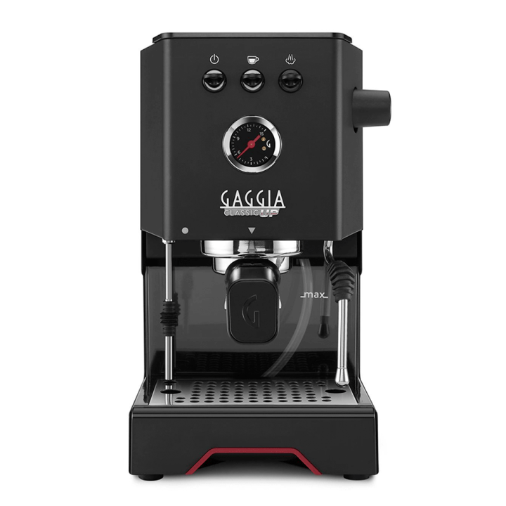 Gaggia Classic UP Sort Espressomaskine Inkl. Eureka Mignon Zero 65 Mat Sort Espressokværn