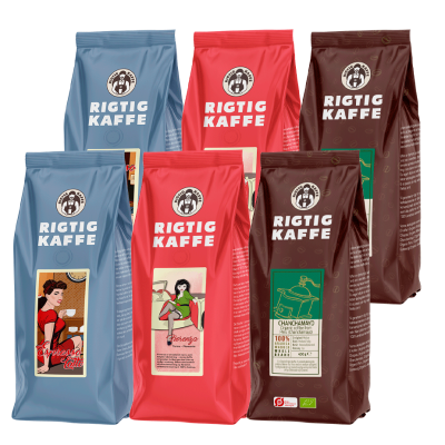 Rigtig Kaffe Mixpaket 2,8kg
