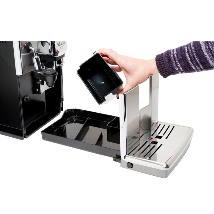 Gaggia Anima Deluxe Stål/Sort Espressomaskine Inkl. 6x400g Rigtig Kaffe Organic