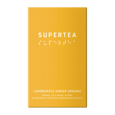 Supertea Lemongrass Ginger Ekologiska tepåsar 20 st