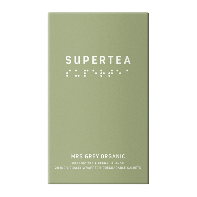 Supertea Mrs Grey Ekologiska tepåsar 20 st
