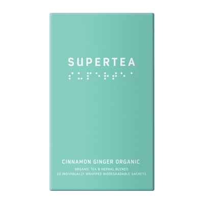 Supertea Cinnamon Ginger Ekologiska tepåsar 20 st