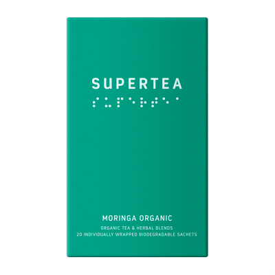 Supertea Moringa Ekologiska Tepåsar 20 st