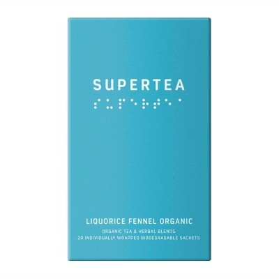 Supertea Liquorice Fennel Cinnamon Ekologiska Tepåsar 20 st