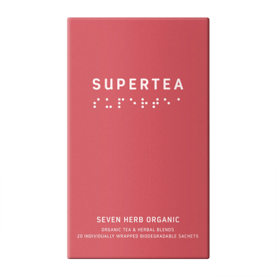 Supertea Seven Herb Ekologiska Tepåsar 20 st