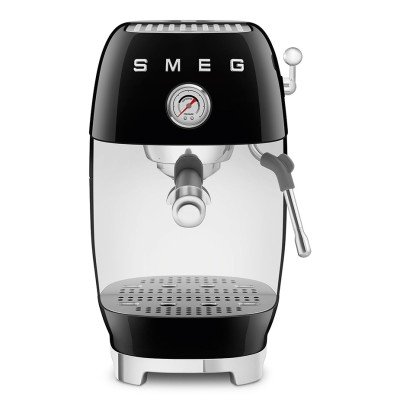Smeg ECF03BLEU Manuell Espressomaskin Svart