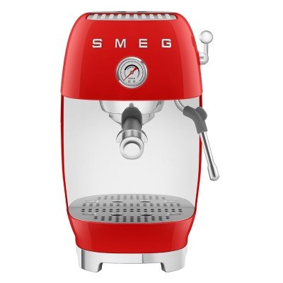 Smeg ECF03RDEU Manuell Espressomaskin Röd