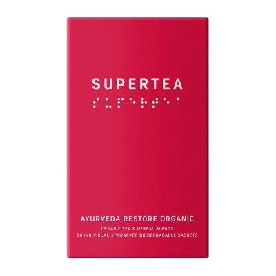 Supertea Ayurveda Restore Ekologiska Tepåsar 20 st