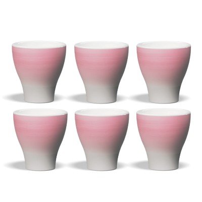 Club House Volcano Dubbel Espressokopp Pink 12,5 cl 6 st