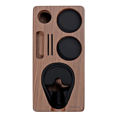 Normcore Espresso Tamper Station valnötsträ 58 mm