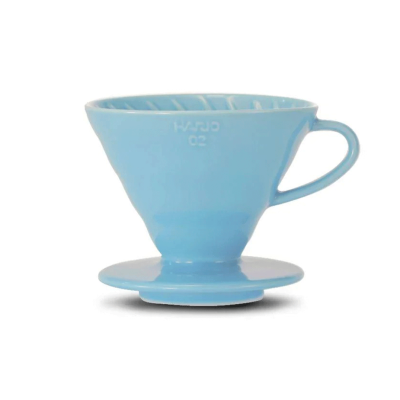 Hario V60-02 Keramik Dripper Blå 2 Kop.