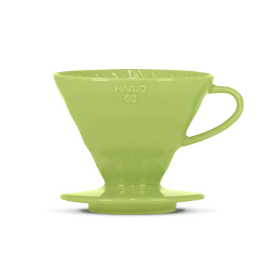 Hario V60-02 Keramik Dripper ljusgrön 2 koppar