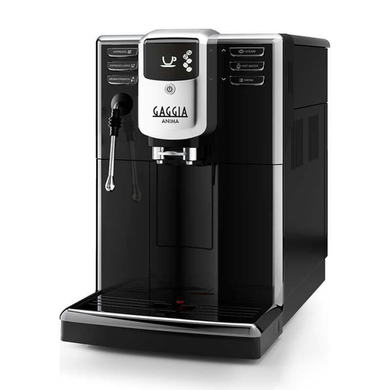 Gaggia Anima Barista Plus espressomaskin Inkl. skötselpaket, mjölkbehållare & 2kg Rigtig Kaffe hela kaffebönor