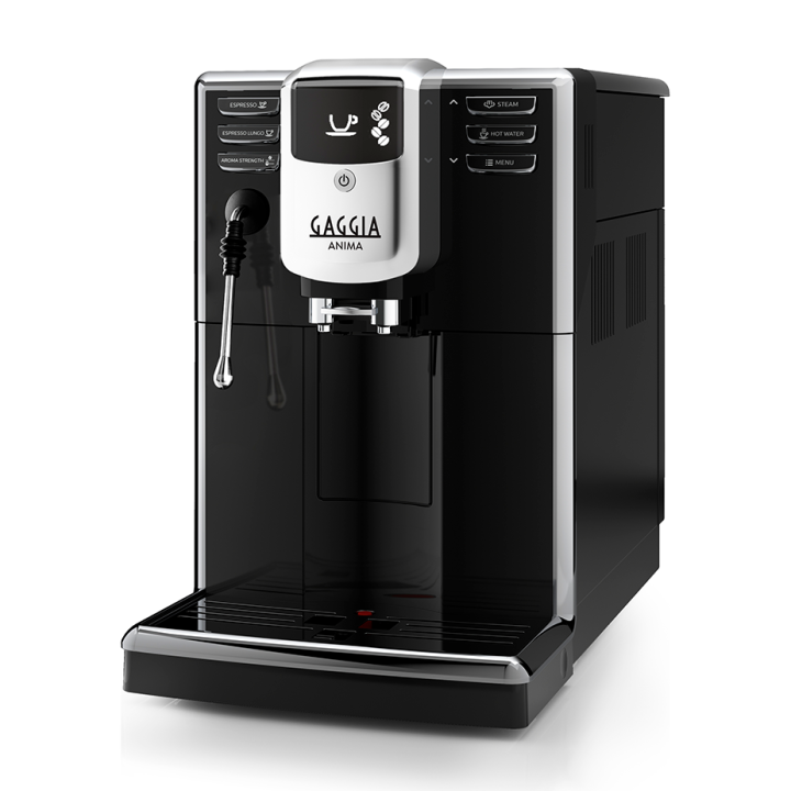 Gaggia Anima Barista Plus espressomaskin Inkl. skötselpaket, mjölkbehållare & 2kg Rigtig Kaffe hela kaffebönor