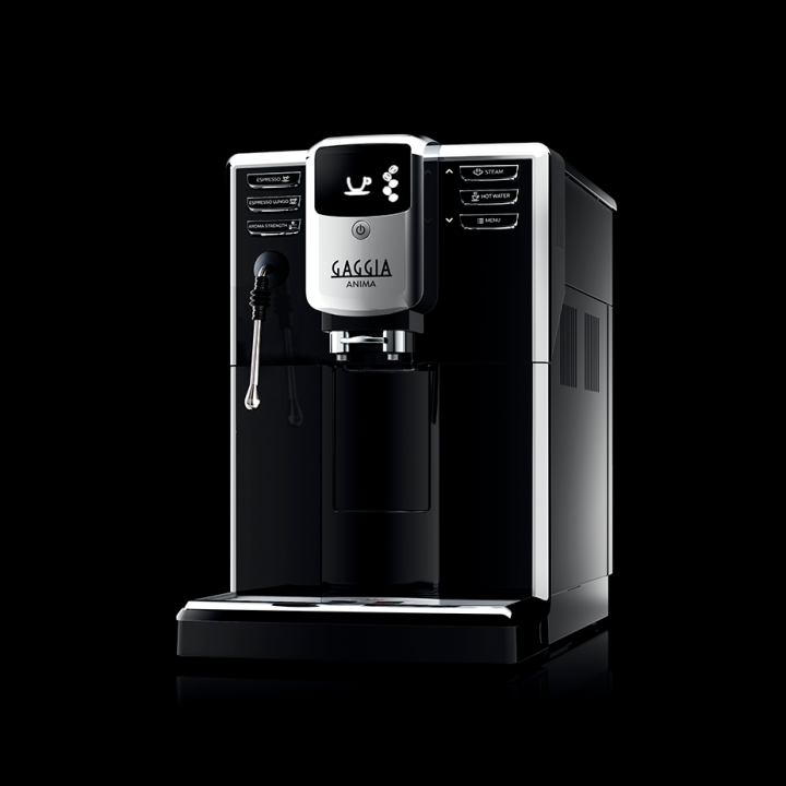 Gaggia Anima Barista Plus espressomaskin Inkl. skötselpaket, mjölkbehållare & 2kg Rigtig Kaffe hela kaffebönor