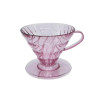 Hario Dripper V60 Sakura Pink 2 Kop. Inkl. Filtre