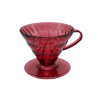 Hario Dripper V60 Momiji röd 2 koppar Inkl. filter
