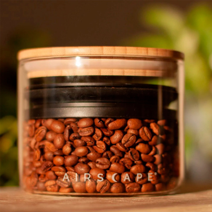 Airscape Kaffebeholder i Glas 250g