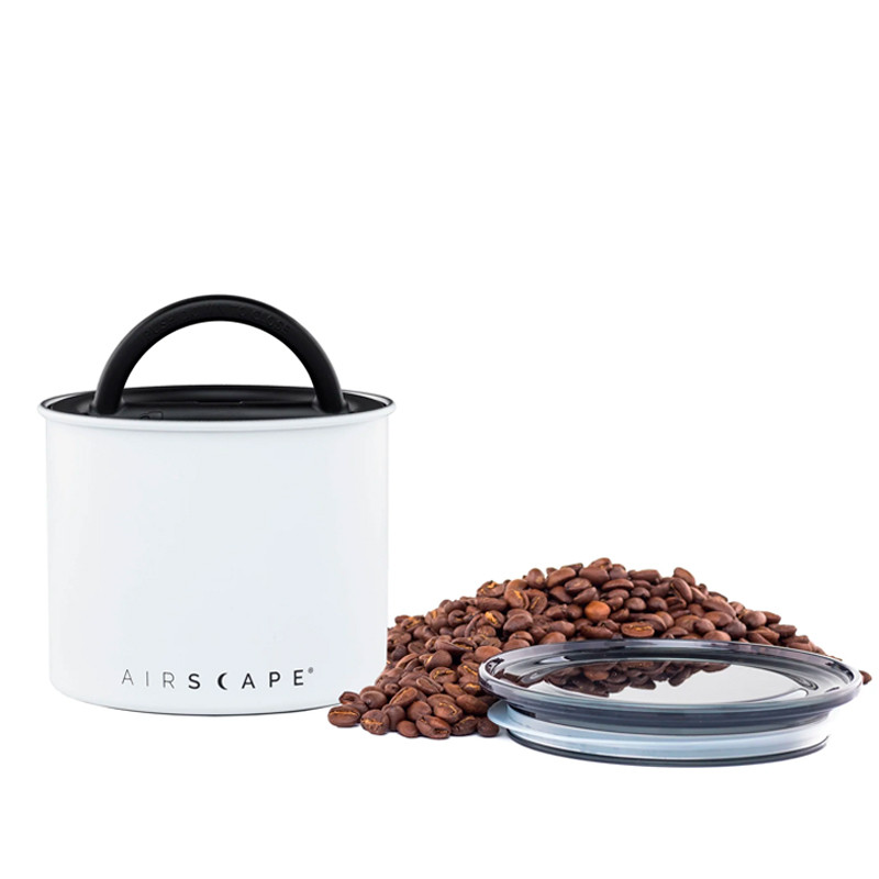 Airscape Classic Kaffebeholder Mat Hvid 250g