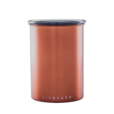 Airscape Classic kaffebehållare borstat koppar 500g