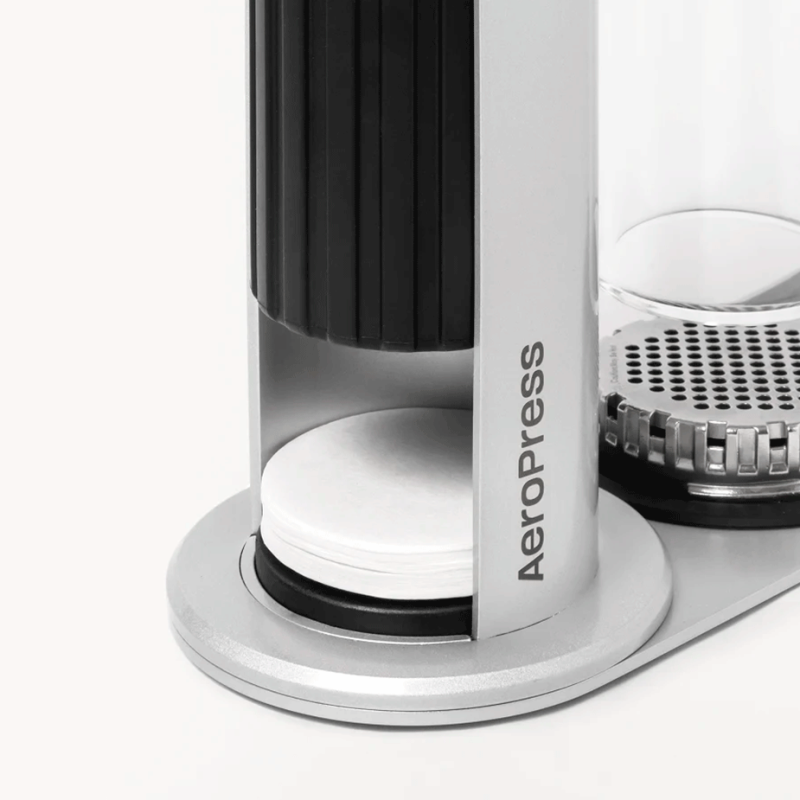 AeroPress hållare till kaffebryggare & tillbehör rostfritt stål