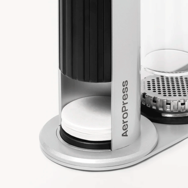 AeroPress hållare till kaffebryggare & tillbehör rostfritt stål