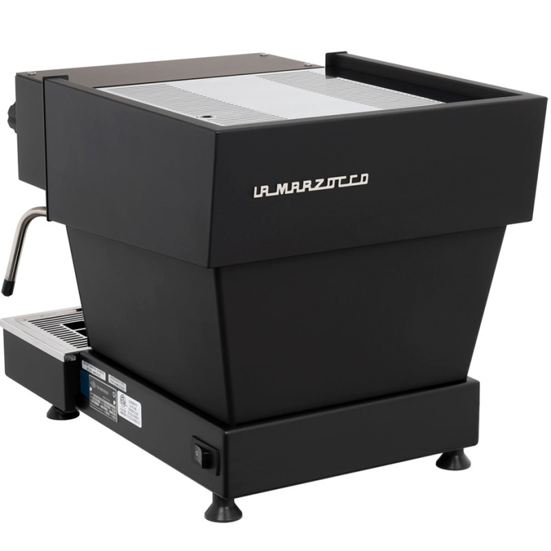 La Marzocco Linea Mini R svart espressomaskin Inkl. Eureka Atom W 65 Casa matt svart espressokvarn
