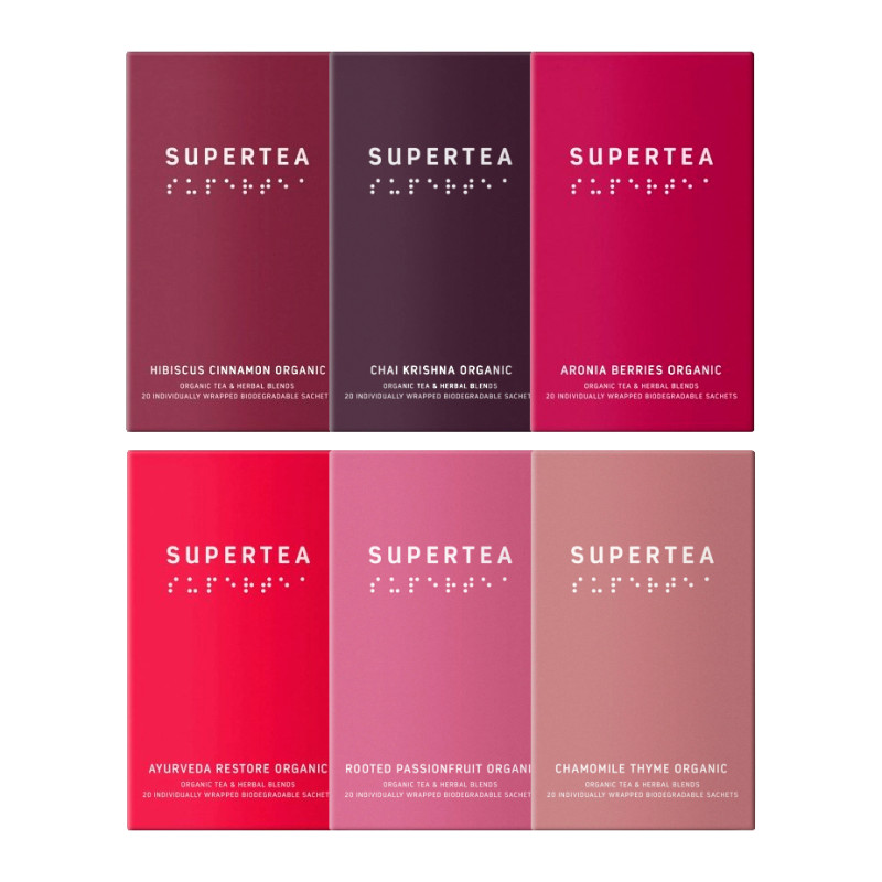 Supertea Mixpakke 3 6x20 Tebreve